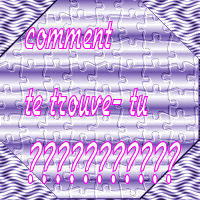comment tu te trouve?